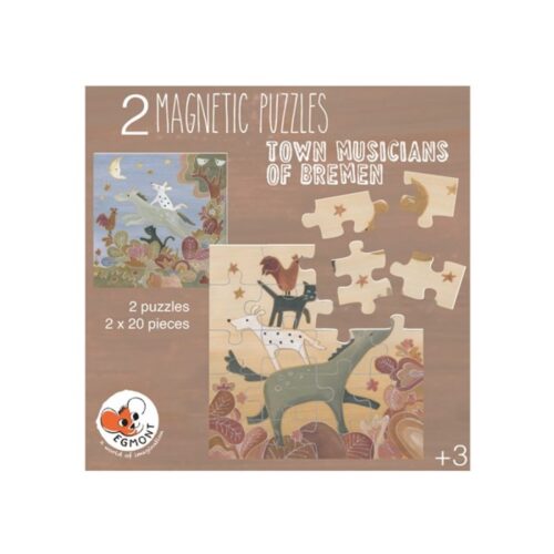 Puzzle Magnético Músicos de Bremen
