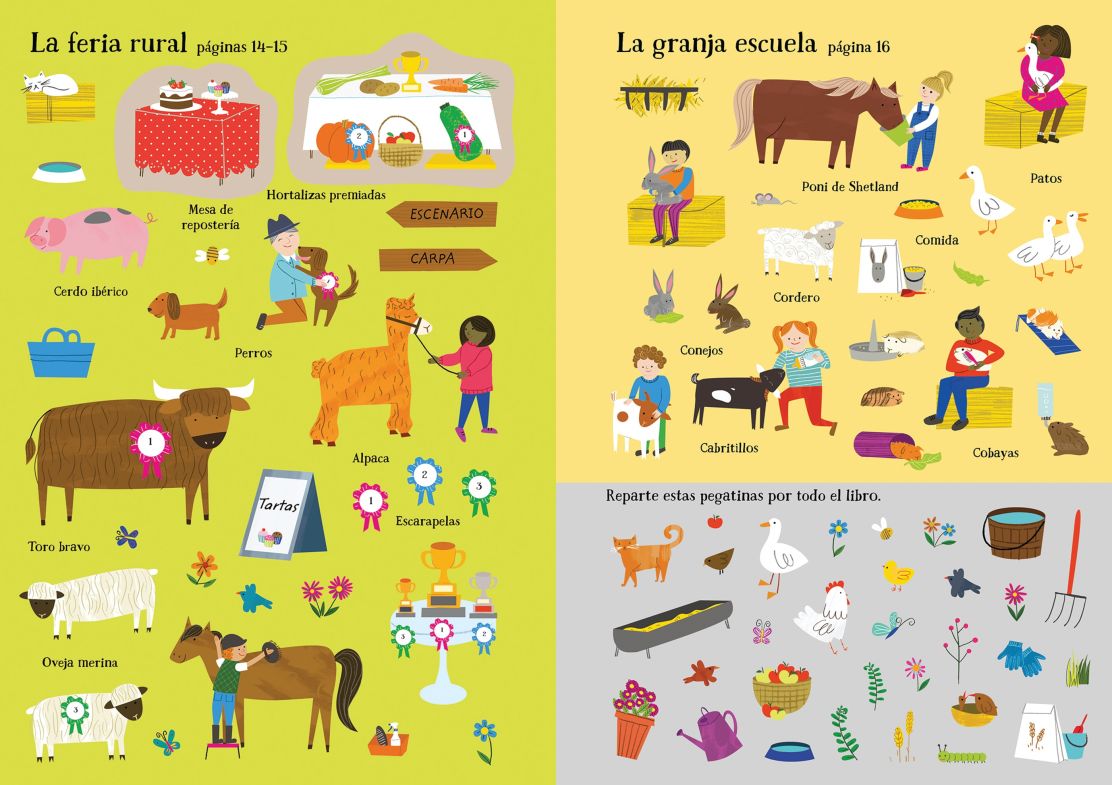 UNA GRANJA MI PEQUEÑO LIBRO DE PEGATINAS1