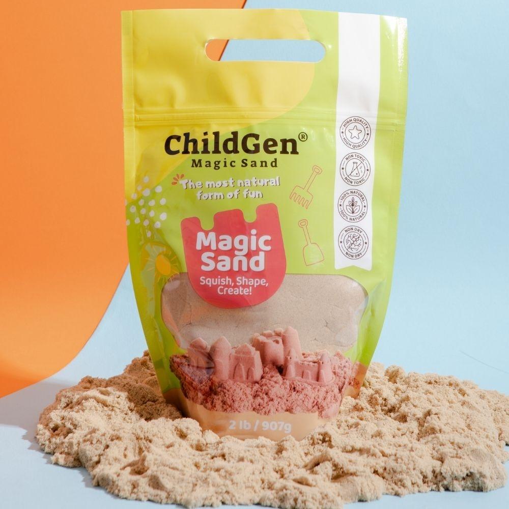 Arena Kinética Natural 907 gr. Refill Bag0 Arena Kinética Natural 907 gr. Refill Bag