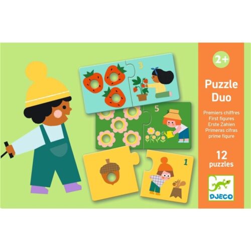 Puzzle Duo Primeras Cifras Djeco