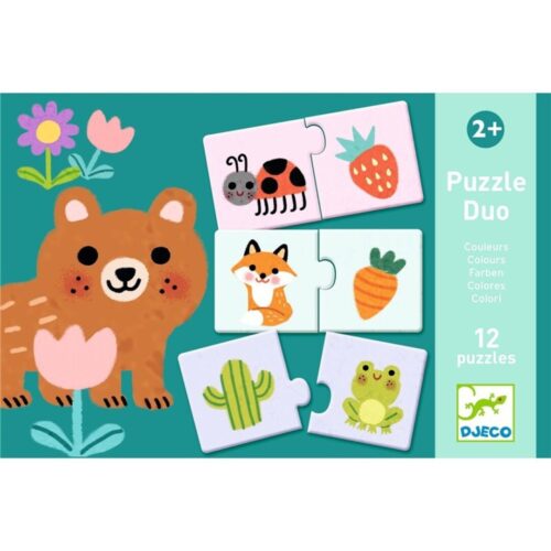 Puzzle Duo Colores Djeco
