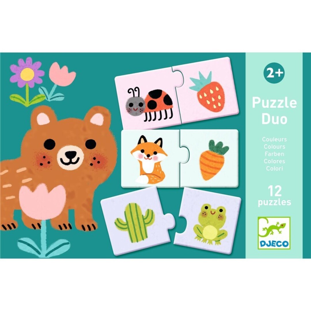 Puzzle Duo Colores Djeco