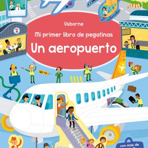 AEROPUERTOS MI PRIMER LIBRO DE PEGATINAS