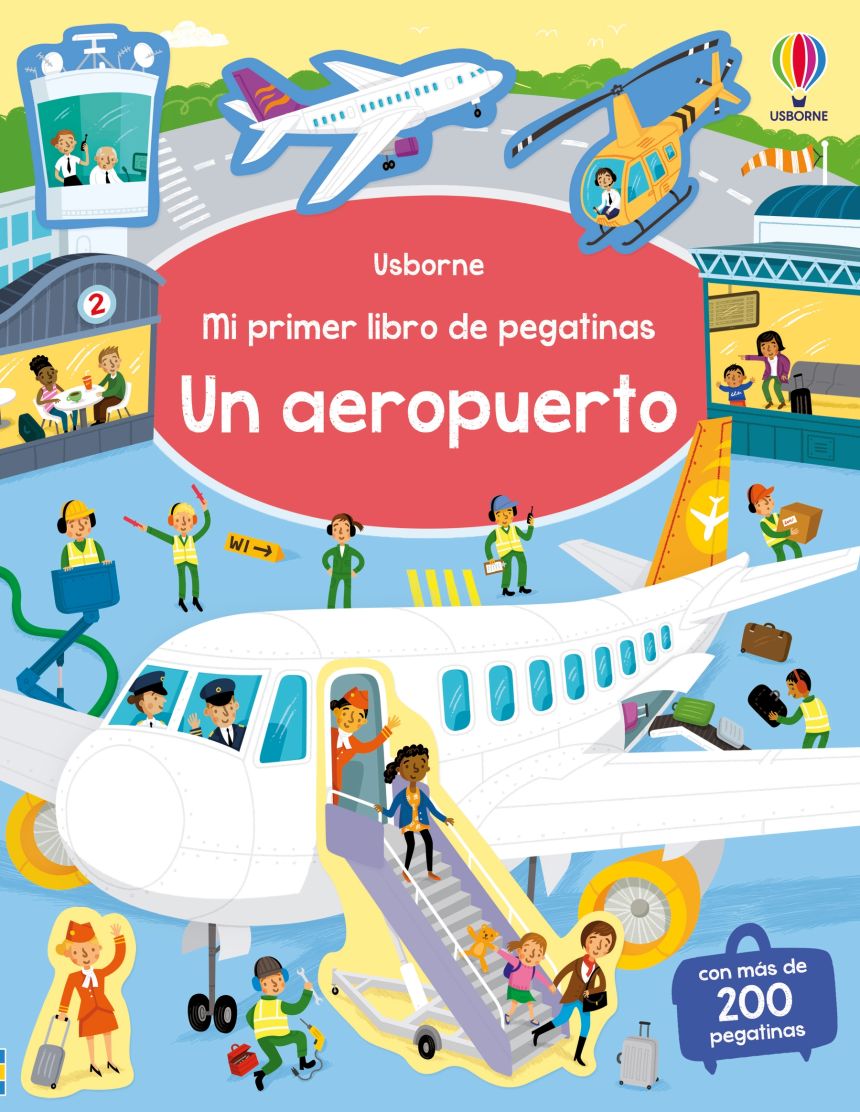 pegatinas1 AEROPUERTOS MI PRIMER LIBRO DE PEGATINAS