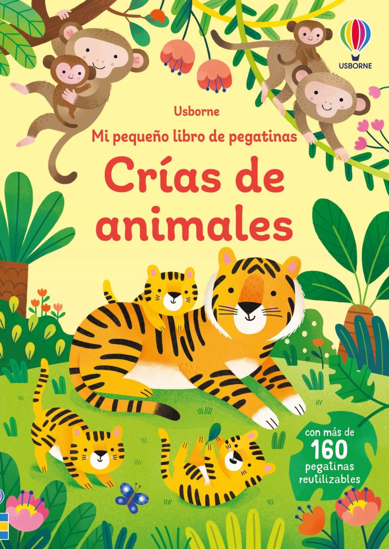 pegatinas1 CRIAS DE ANIMALES MI PRIMER LIBRO DE PEGATINAS