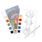 Libro para Colorear con Acuarela Seca Egmont Toys