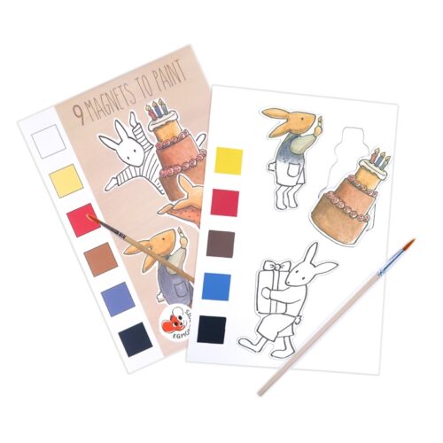 Imanes para Colorear con Acuarela Seca Egmont Toys