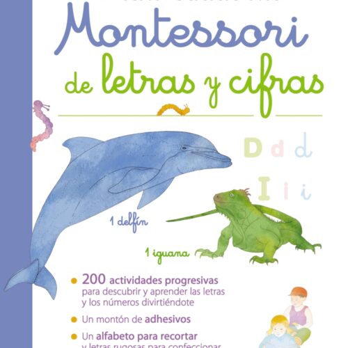 Gran cuaderno Montessori de letras y cifras