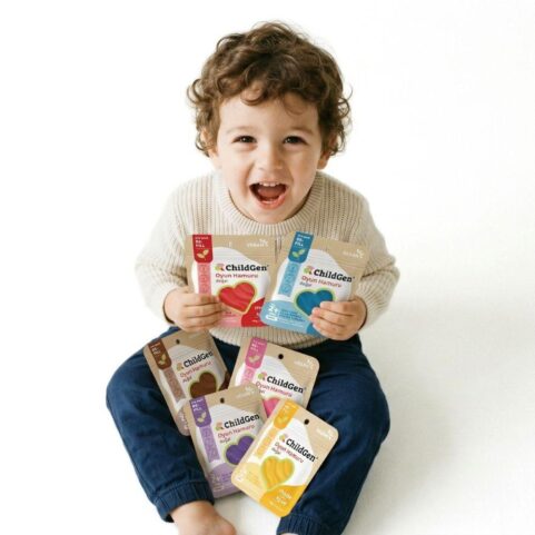 Plastilina natural color Rojo bolsita 125 gr. Child Gen