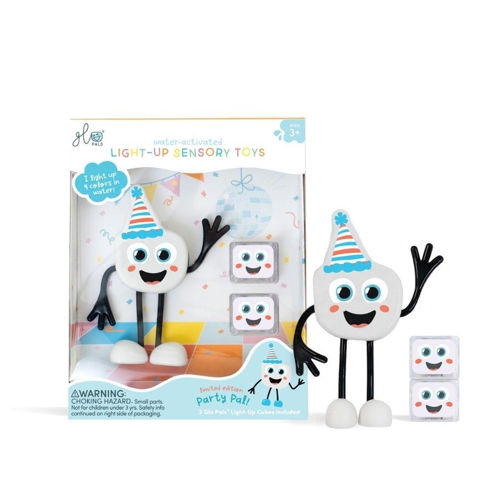 juego1 GloPals Set Personaje Party + 2 Cubos Luz Multicolor