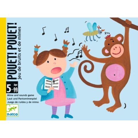 Juego de Cartas Pouet! Pouet! Djeco