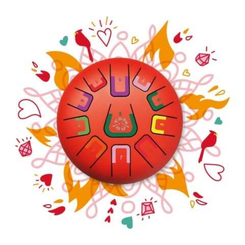 Tambú Rojo Mate "Scarlet Sunset"