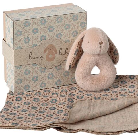 Set sonajero conejo - Polvo Maileg