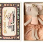 Princesa ratón Hermana menor en caja de cerillas Maileg