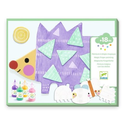 Pintura mágica con los dedos Formas pequeñas Djeco