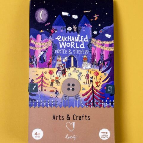 Activities Enchanted Poster and Stickers Londji