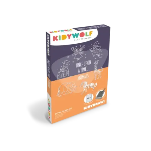 Plantillas Kidydraw Mini Once Upon a Time y Animales Kidywolf