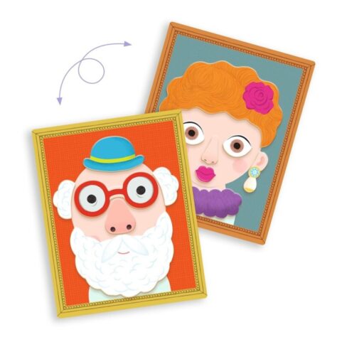 Juego Magnetico Inzebox Portraits Djeco