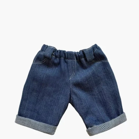 Jean Boyfriend bleu denim Minikane