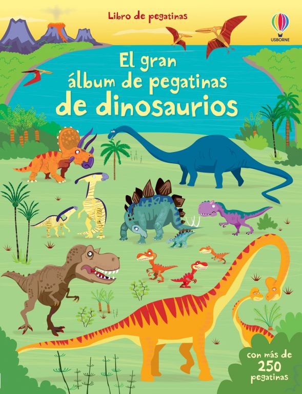 cuento1 EL GRAN ALBUM DE PEGATINAS DE DINOSAURIOS