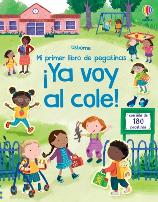 cuento1 ¡YA VOY AL COLE! LIBRO DE PEGATINAS