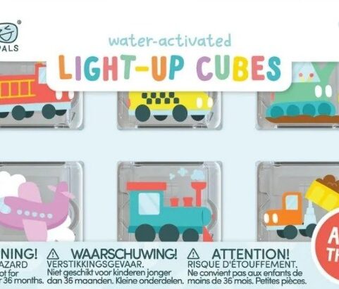 GloPals Cubos Luz Vehiculos 6ud.