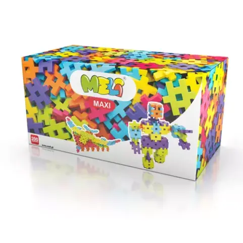 Bloques Meli Maxi 200 piezas
