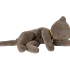 Gatito Durmiente de Peluche Gris Maileg