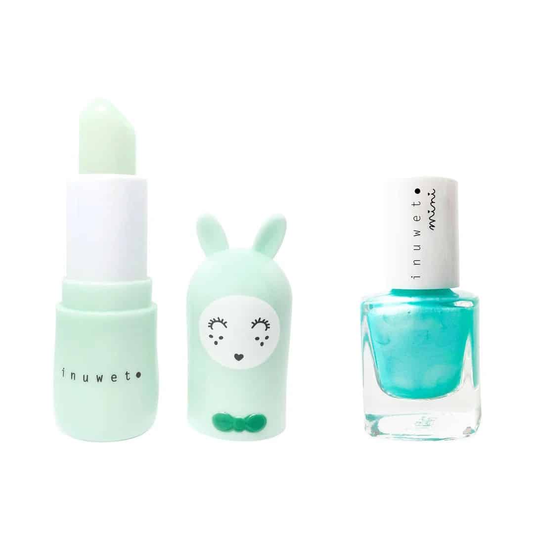 juego1 Set de Labial y Esmalte Manzana Inuwet