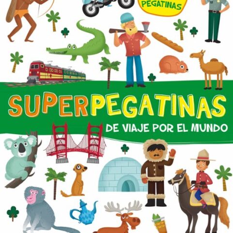 SUPERPEGATINAS DE VIAJE POR EL MUNDO