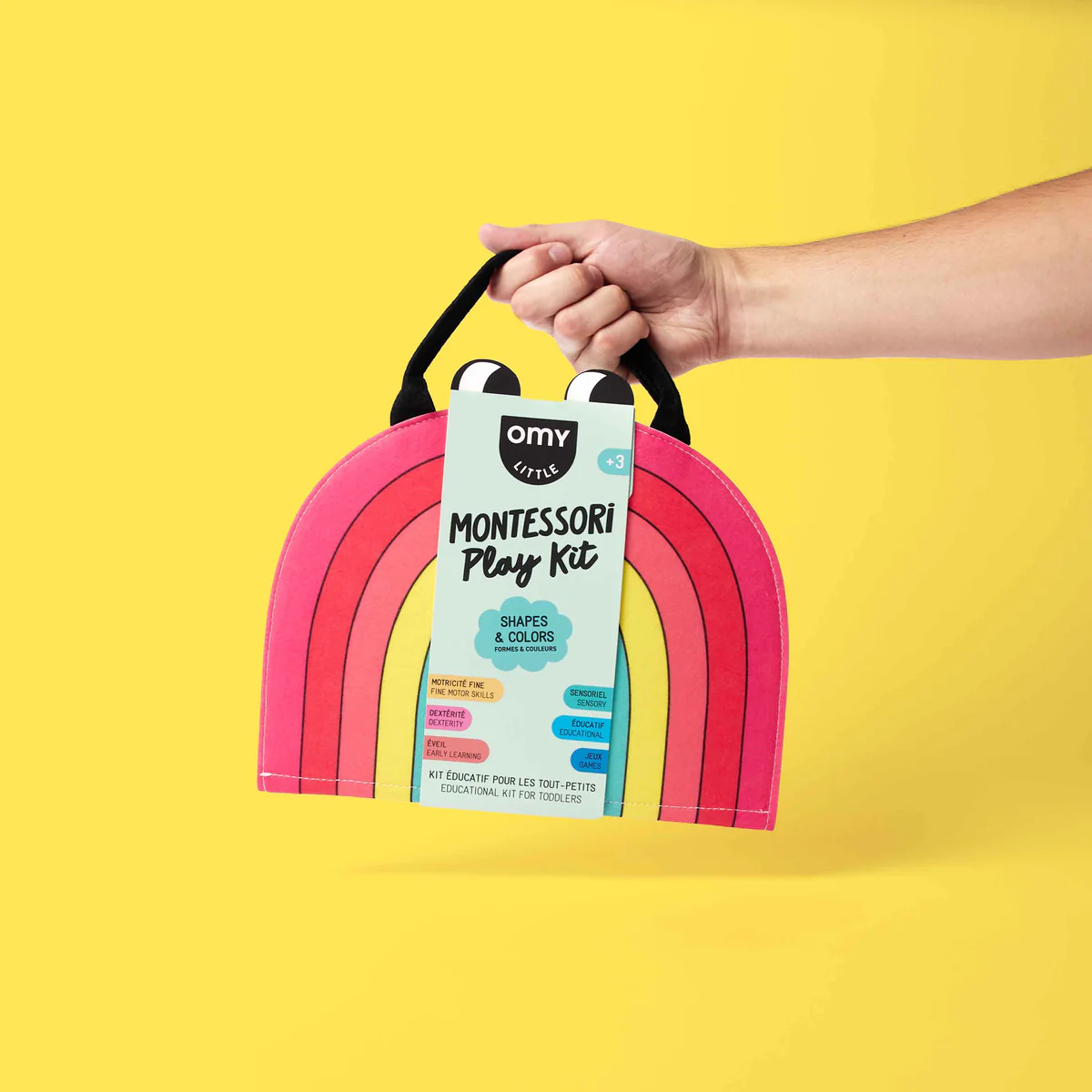 juego 1 Play Kit Montessori Formas y Colores OMY