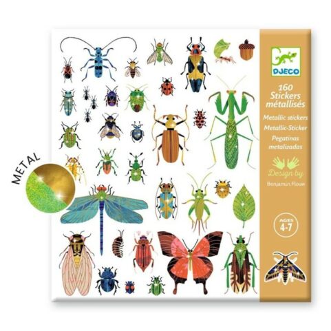 160 Pegatinas Microcosmos Djeco