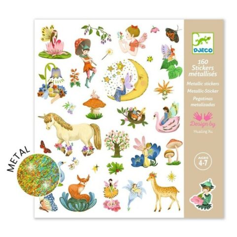 160 Pegatinas Fantasia Djeco