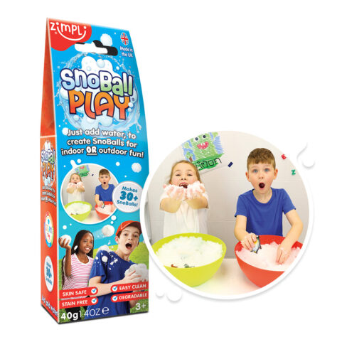 Snowball Play Nieve Sensorial 40gr. Zimpli