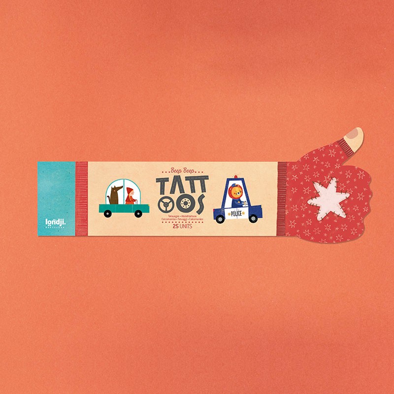 juego1 Tattoo Beep Beep! Londji