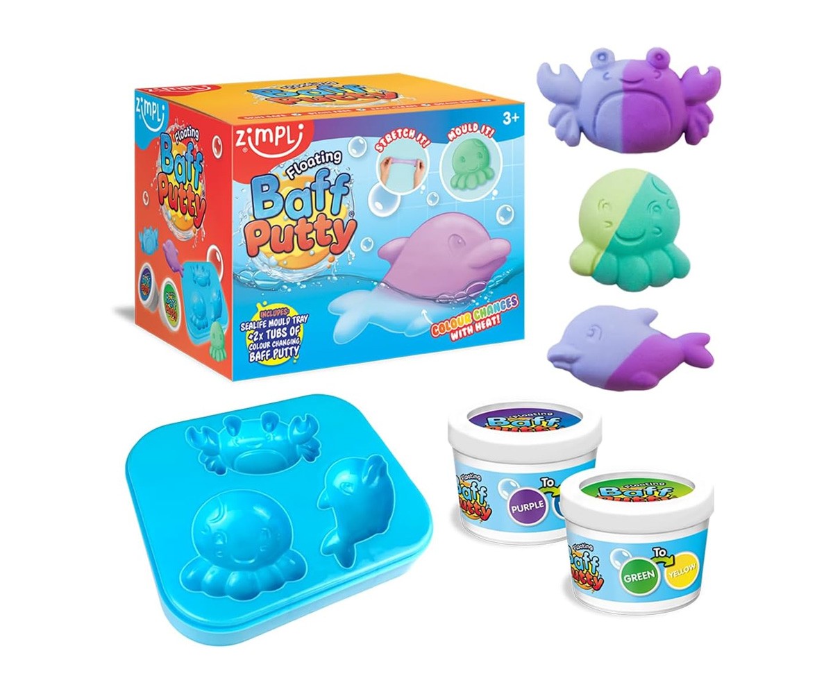 juego1 Plastilina Flotante Baff Putty Zimpli