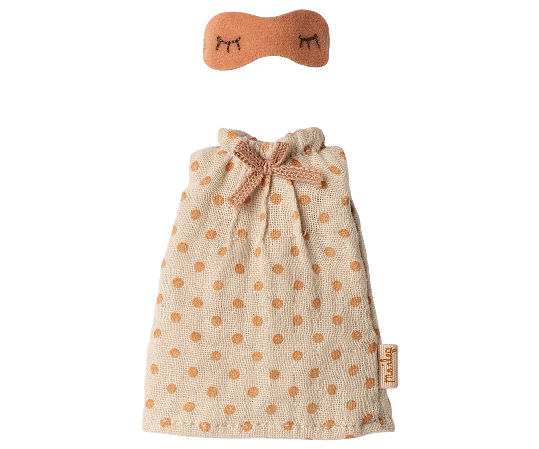 juego1 Camison Gris Claro Mama Raton Maileg