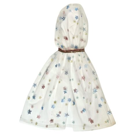 Capa Blanca Flores Ratatam