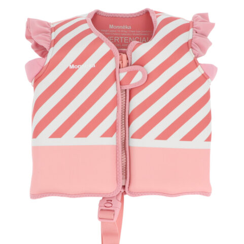 Chaleco Flotador Aprendizaje Stripes Bloom & Blush 2 a 3 años