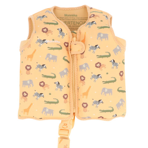 Chaleco Flotador Aprendizaje Wild Animals 2 a 3 años