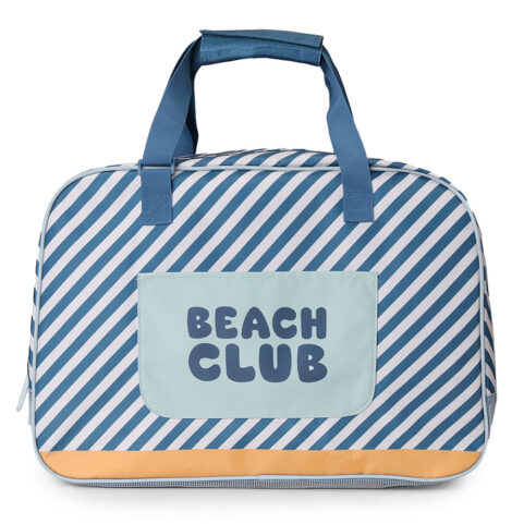 Bolso de playa con Rejilla Antiarena Stripes Blues & Beyond Monneka