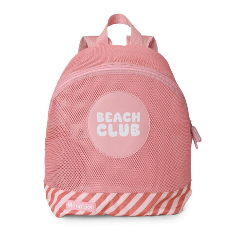 Mochila de playa infantil Antiarena Stripes Bloom & Blush Monneka