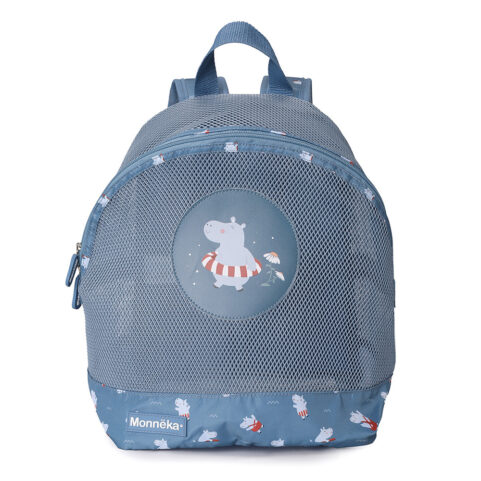 Mochila de playa infantil Antiarena Hippos Monneka