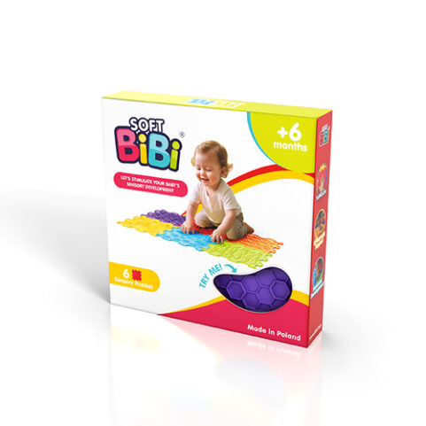 Sensory Mats 6 piezas Soft BIBI