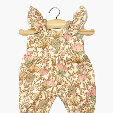 Minikane Peto Claudie en gasa de algodón Indienne rosée