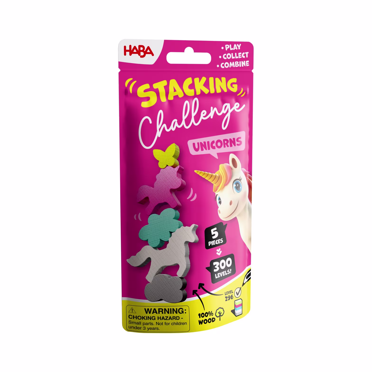 juego1 Stacking Challenge - Unicorns Haba