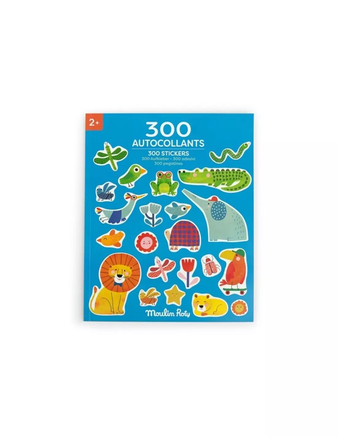 juego1 Cuaderno de 300 pegatinas Toupitis