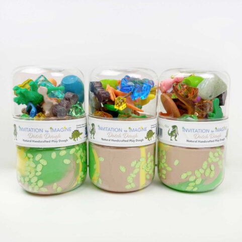 Plastilina Dinosaur Play Pot