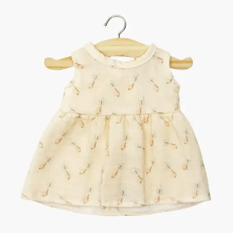 Minikane Vestido Faustine sin mangas en gasa de algodón Hélène