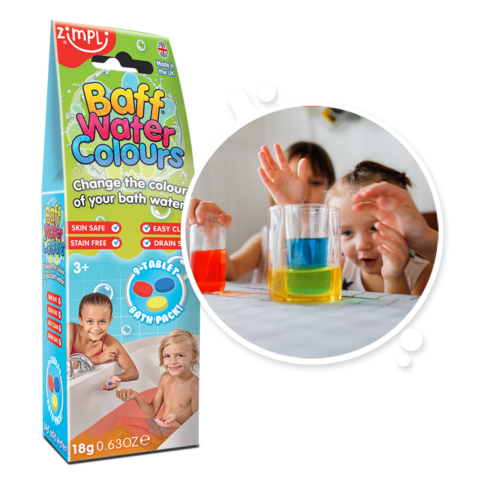 Baff Water Colours 3 pack 18 gr Zimpli